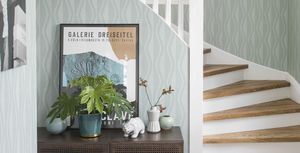 contemporary wallpaper / patterned / embossed