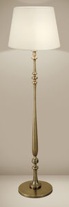 floor-standing lamp / classic / metal / solid bronze