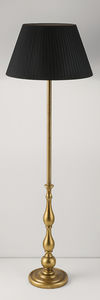 floor-standing lamp / classic / wooden / fluorescent