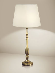 table lamp / classic / metal / halogen