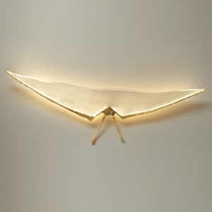 traditional wall light / metal