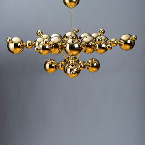 original design chandelier / metal / handmade