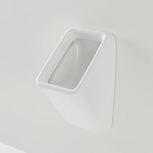 wall-mounted urinal / ceramic