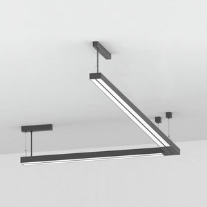 hanging light fixture / surface-mounted / LED / linear
