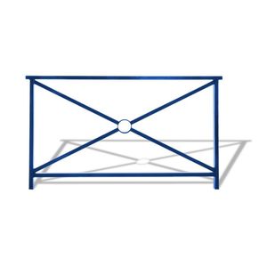 protective barrier / fixed / steel / for public spaces