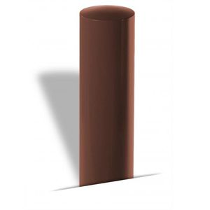 security bollard / steel / removable