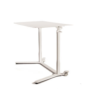 contemporary computer table / metal / laminate / commercial