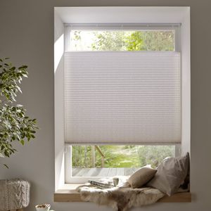 pleated blinds / fabric / motorized / chain-operated