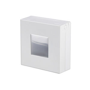 contemporary wall light / composite material / LED / rectangular
