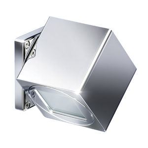 contemporary wall light / aluminum / LED / square