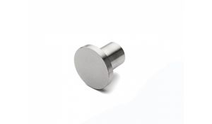 contemporary coat hook / stainless steel / bathroom