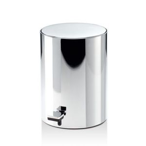 bathroom trash can / stainless steel