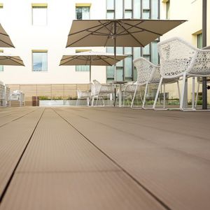 commercial patio umbrella / fabric / metal