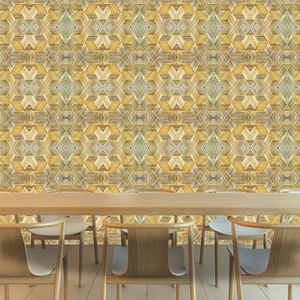 contemporary wallpaper / vinyl / geometric pattern / non-woven