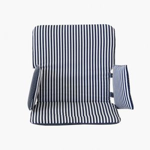 chair cushion / rectangular / patterned / cotton