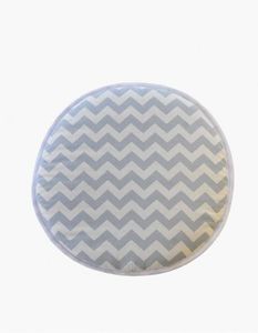 floor cushion / round / patterned / plain
