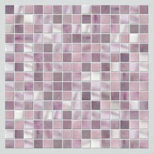 indoor mosaic tile / wall / glass / geometric pattern