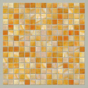 indoor mosaic tile / wall / glass / geometric pattern