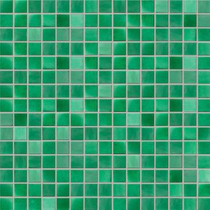 indoor mosaic tile / wall / glass / geometric pattern
