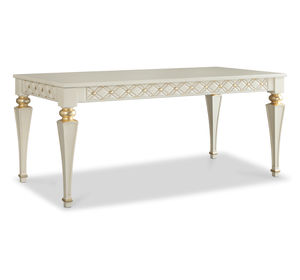 classic table / wooden / rectangular / contract