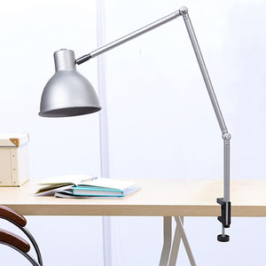 desk lamp / contemporary / metal / silver
