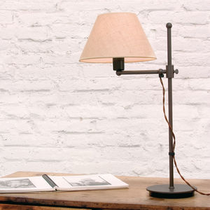 table lamp / contemporary / cotton / beige