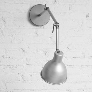 contemporary wall light / aluminum / halogen