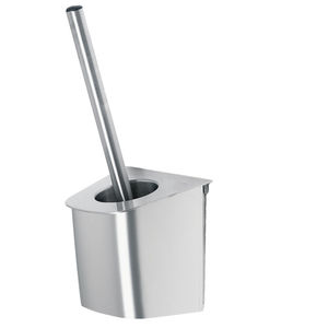 stainless steel toilet brush / wall-mounted