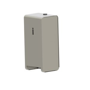 wall-mounted soap dispenser / stainless steel / electronic