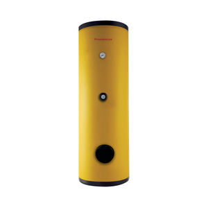 solar hot water tank / floor-mounted / vertical / residential