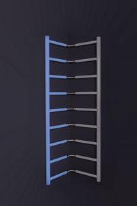 hot water radiator / metal / traditional / contemporary