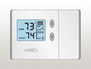 digital thermostat / programmable / wall-mounted / for heating