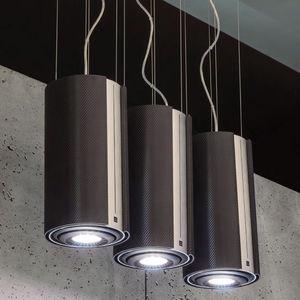 pendant lamp / contemporary / aluminum / carbon fiber