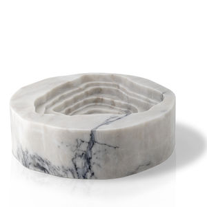 countertop washbasin / marble / contemporary