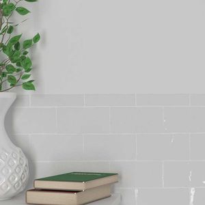 wall tile / ceramic / plain / high-gloss