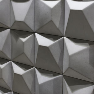 indoor tile / wall / concrete / geometric pattern