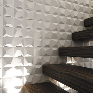 wall tile / ceramic / geometric pattern / high-gloss