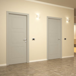 swing door / wooden / interior