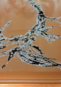 tempered glass panel / for interior fittings / residential / printed