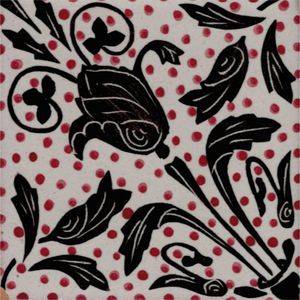 wall tile / for floors / porcelain stoneware / floral