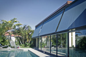 folding-arm awning / manual
