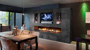 bioethanol fireplace / gas / contemporary / open hearth
