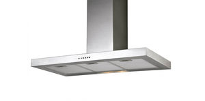wall-mounted extractor hood / with built-in lighting