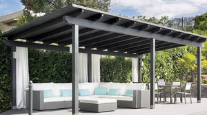 self-supporting pergola / wooden / wooden canopy / for professional use