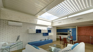 hanging pergola / aluminum / bioclimatic / for professional use