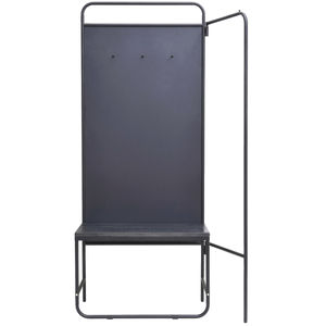 contemporary clothes rack / metal