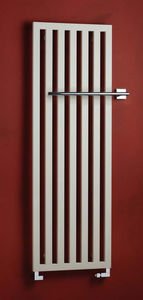 hot water towel radiator / electric / metal / contemporary