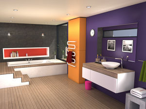 electric water heater / solar / free-standing / built-in