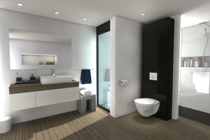 electric water heater / solar / free-standing / built-in