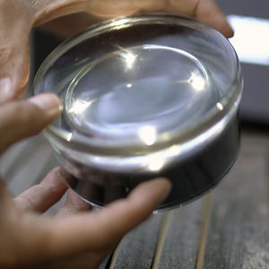 recessed floor light fixture / LED / round / outdoor